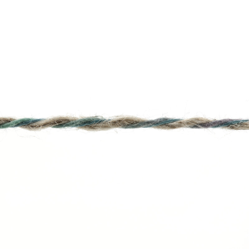 Lang Yarns Linello – 100g / 280m – Eggplant/Rose/Green (0303) – yarn texture