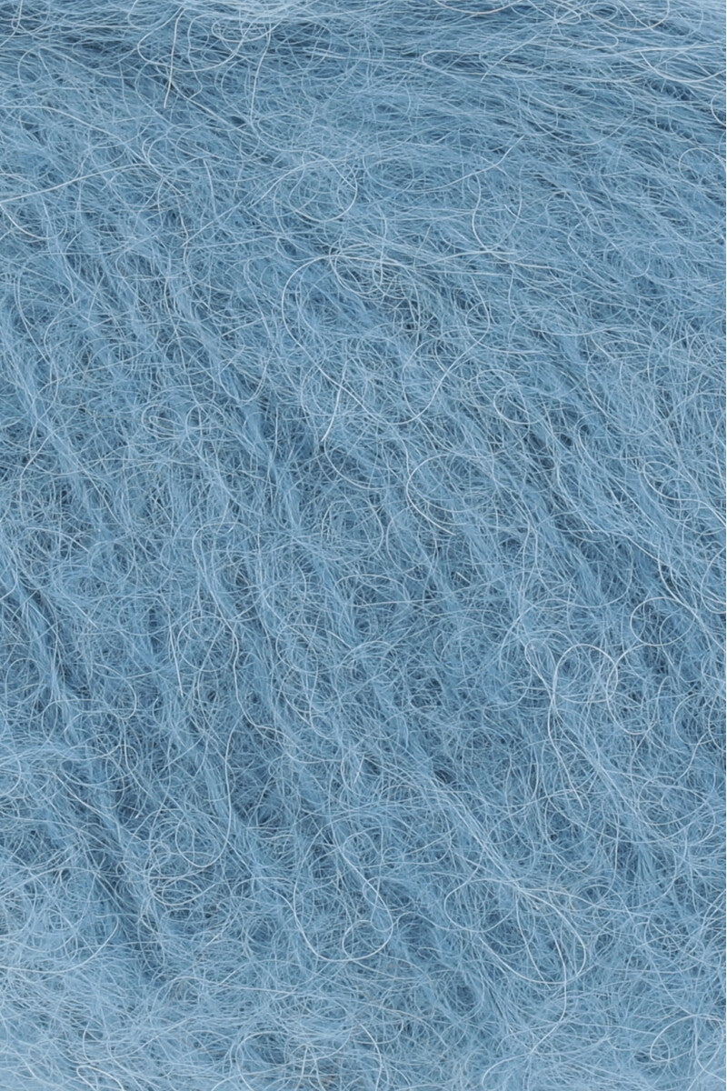 Lang Yarns Suri Alpaca – 25g / 100m – Blue (0006) – detail