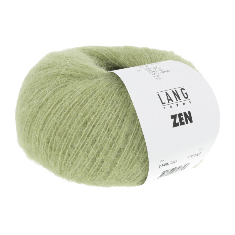 Lang Yarns Zen – 25g / 200m – Lime (0044)
