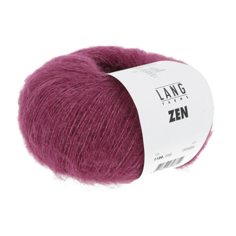 Lang Yarns Zen – 25g / 200m – Plum (0048)