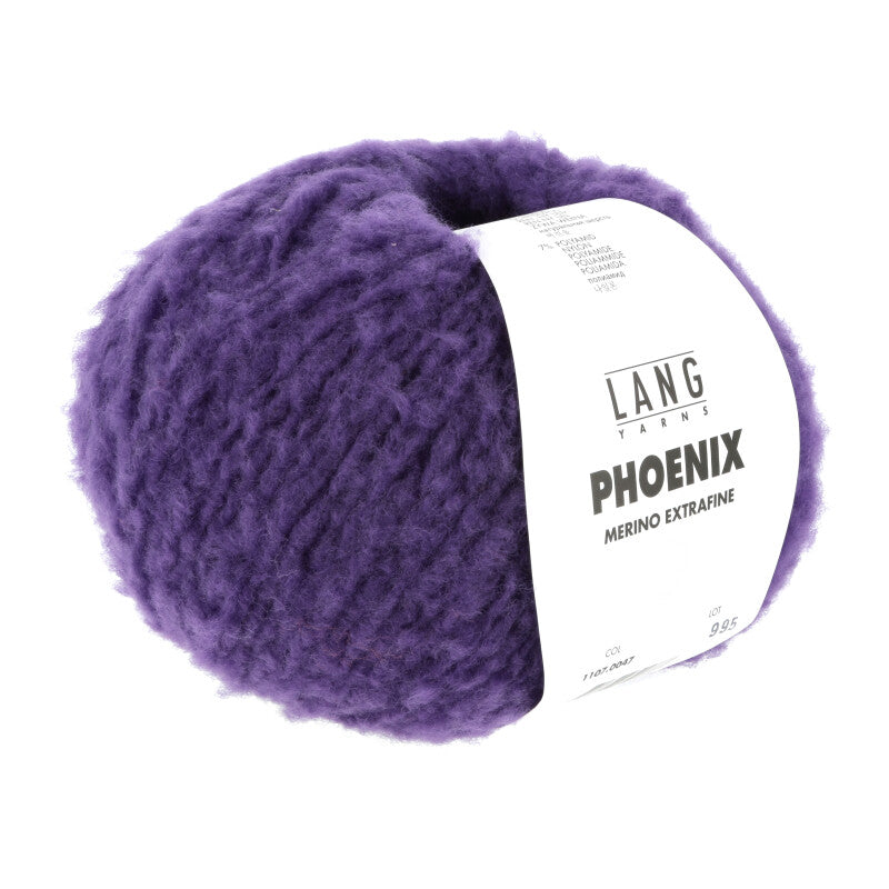 Lang Yarns Phoenix – 100g / 270m – Purple (0047)