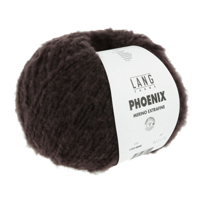 Lang Yarns Phoenix – 100g / 270m – Espresso (0068)