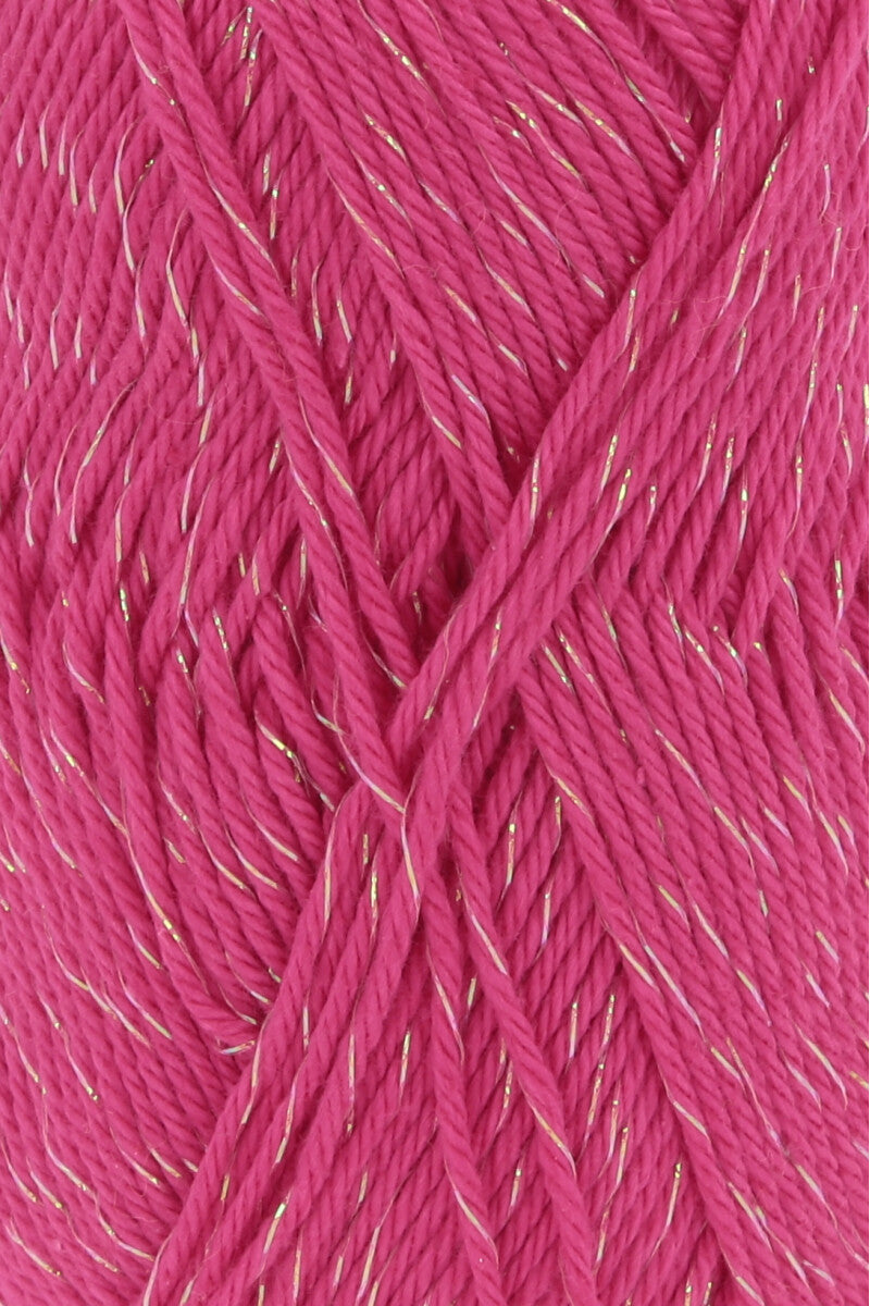 Lang Yarns Quattro Lamé – 50g / 120m – Pink (0065) – detail