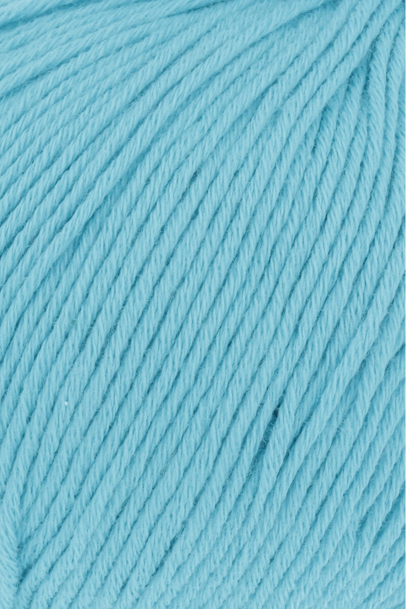Lang Yarns Baby Cotton – 50g / 180m – Light Turquoise (0079) – detail