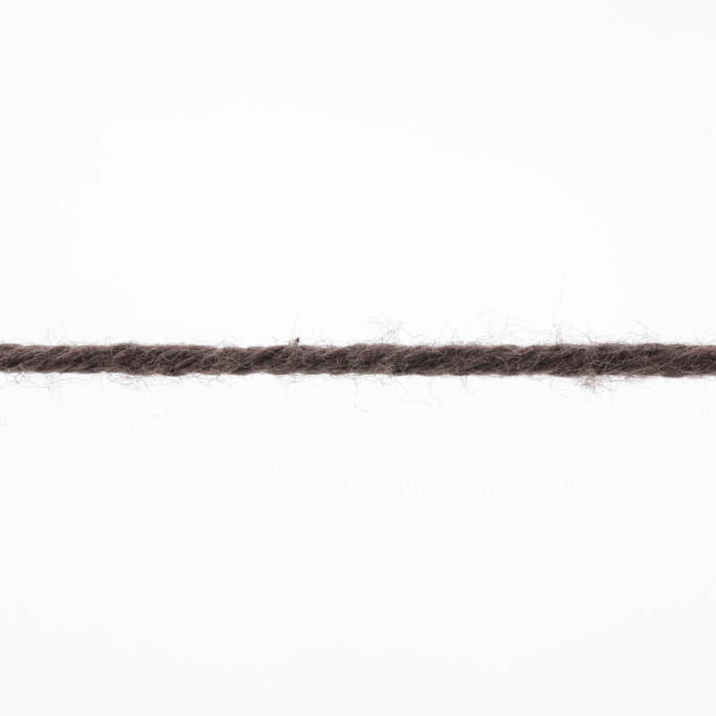 Lang Yarns Baby Cotton – 50g / 180m – Dark Brown (0168) – yarn texture