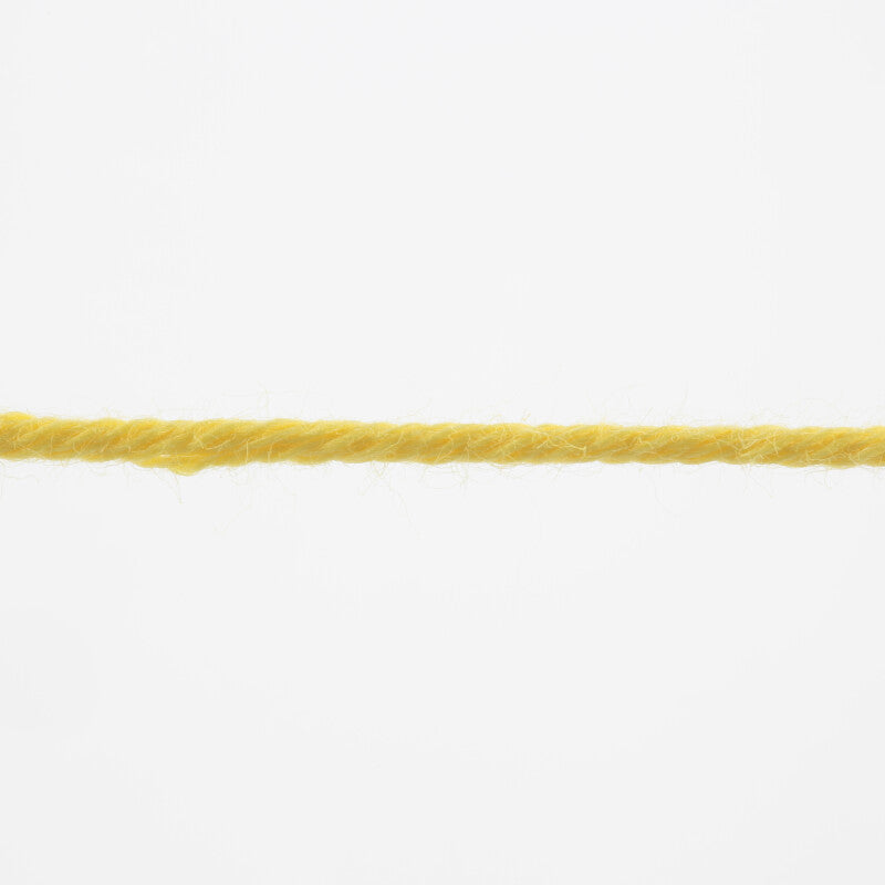 Lang Yarns Baby Cotton – 50g / 180m – Lemon Yellow (0214) – yarn texture