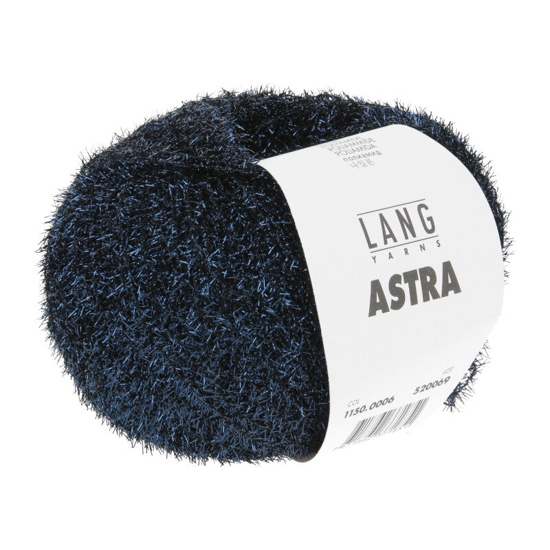 Lang Yarns Astra – 25g / 450m – Dark Blue (0006)