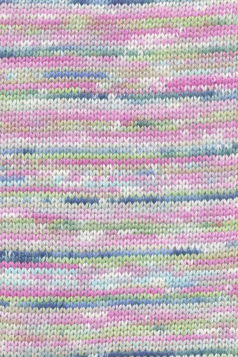 Lang Yarns Lisboa yarn, Pink/Rose/Marine/Light Green, colour 0012, alternate product photograph
