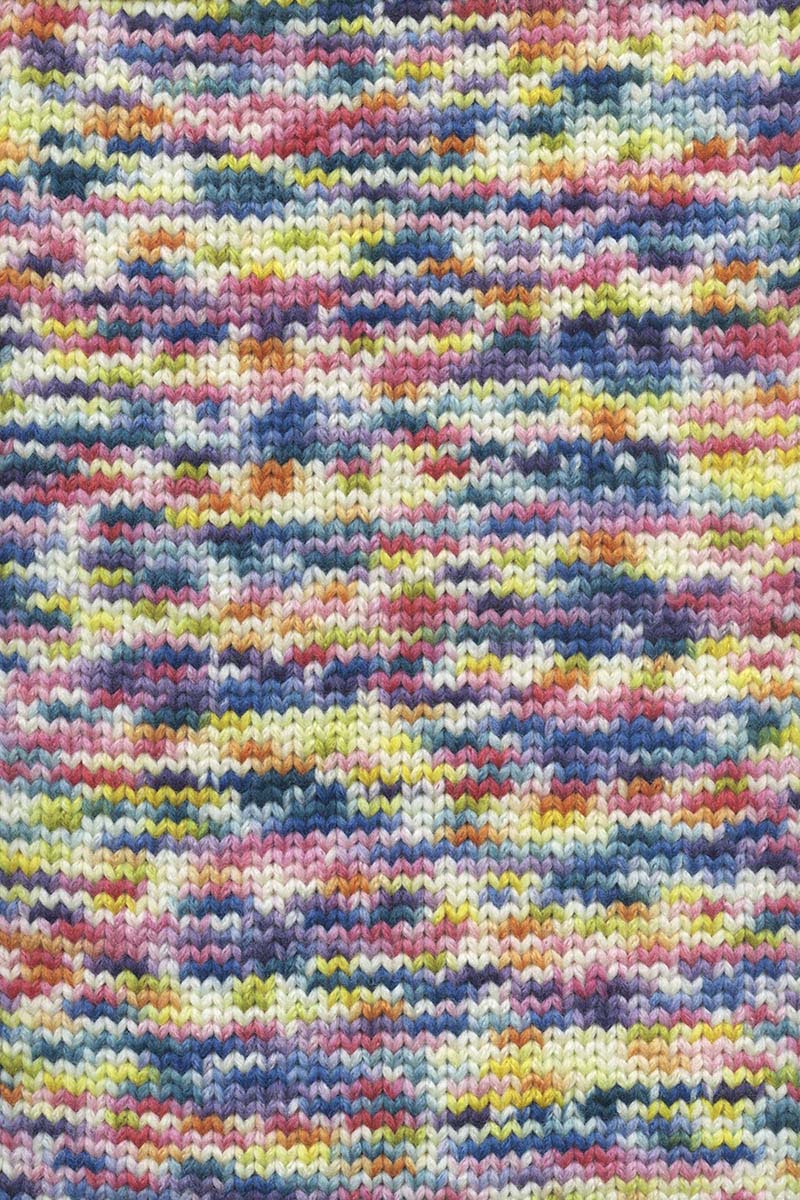 Lang Yarns Mosaic – 100g / 140m – Mauve/Petrol/Royal Blue/Violet (0011) – detail