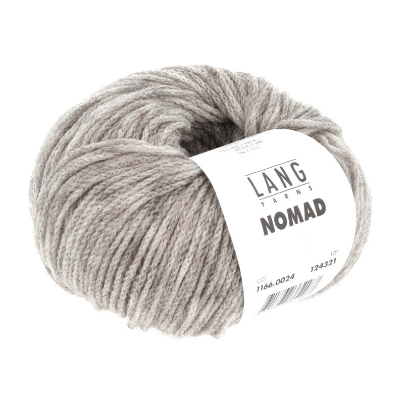 Lang Yarns Nomad – 25g / 125m – Grey (0024)