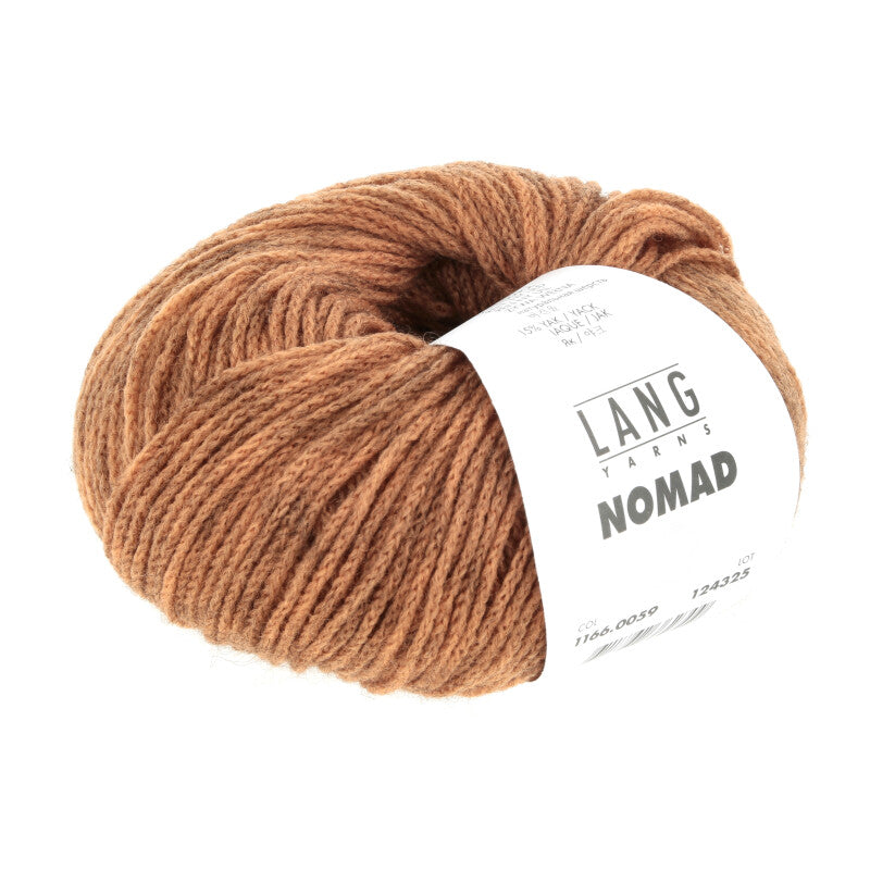 Lang Yarns Nomad – 25g / 125m – Orange (0059)