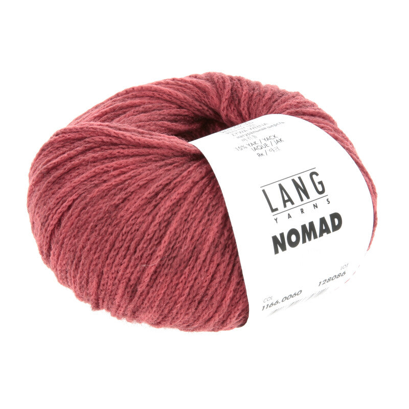 Lang Yarns Nomad – 25g / 125m – Red (0060)