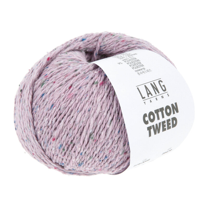 Lang Yarns Cotton Tweed – 50g / 130m – Dusty Pink (0048)