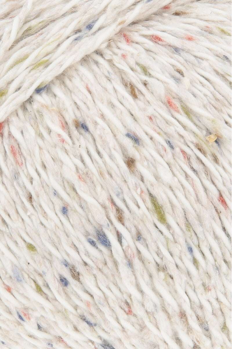 Lang Yarns Cotton Tweed – 50g / 130m – Offwhite (0094) – detail