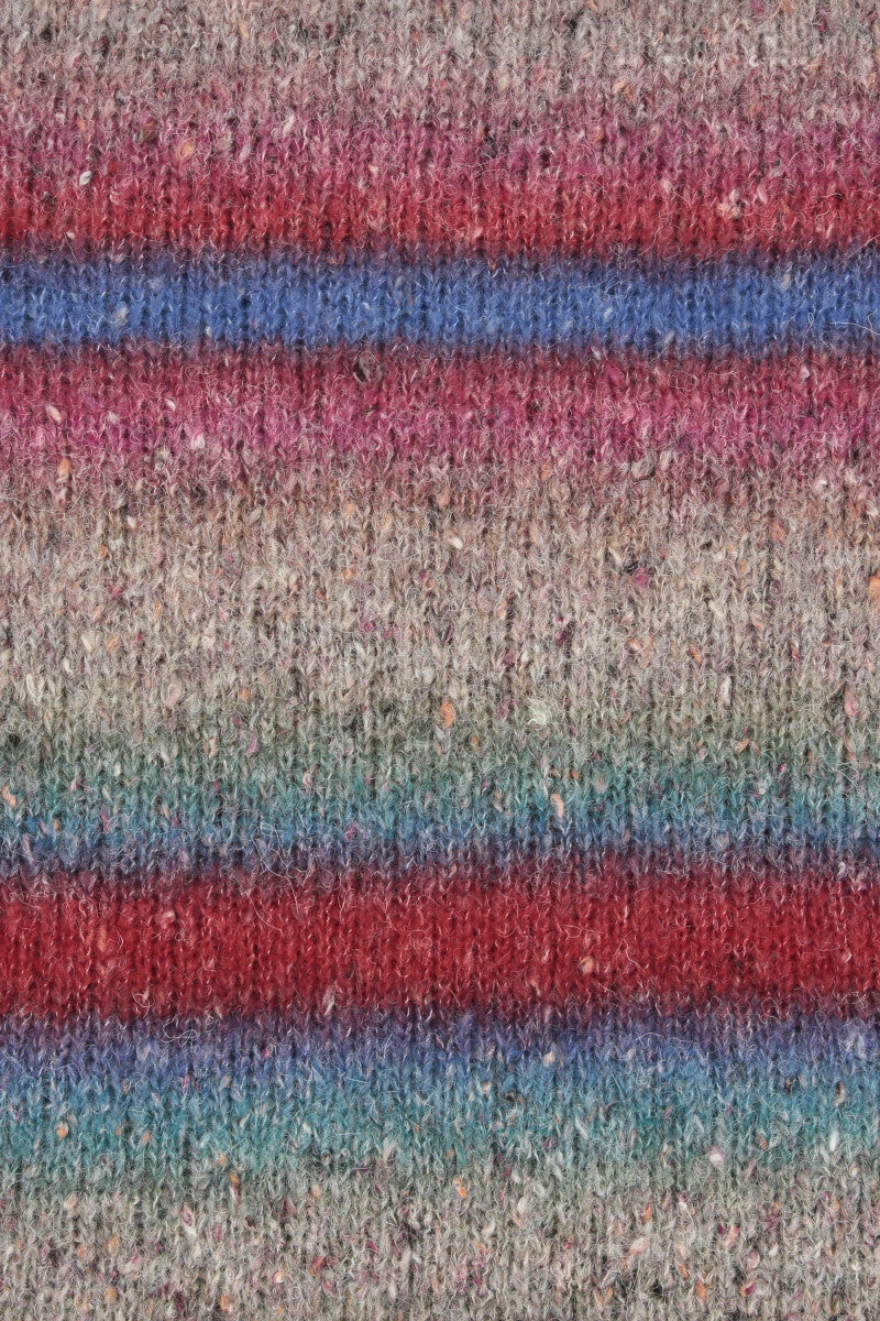 Lang Yarns Galaxy – 50g / 240m – Blue/Red/Pink (0003) – detail