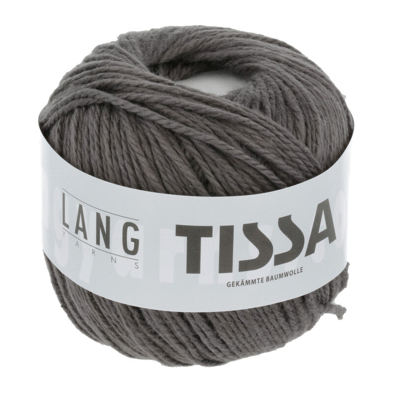 Lang Yarns Tissa – 50g / 80m – Grey-Brown (0167)