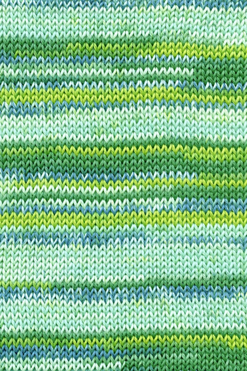 Lang Yarns Handarbeitsgarn Color – Green Printed (0017) – colour texture