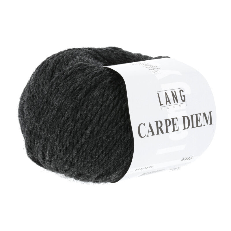 Lang Yarns Carpe Diem – 50g / 90m – Anhtracite Mélange (0370)