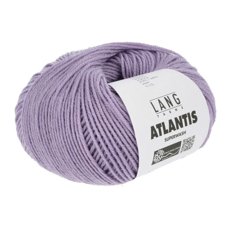 Lang Yarns Atlantis – 50g / 135m – Light Lavender (0045)