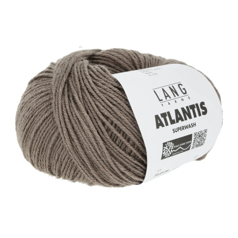 Lang Yarns Atlantis – 50g / 135m – Light Brown (0126)
