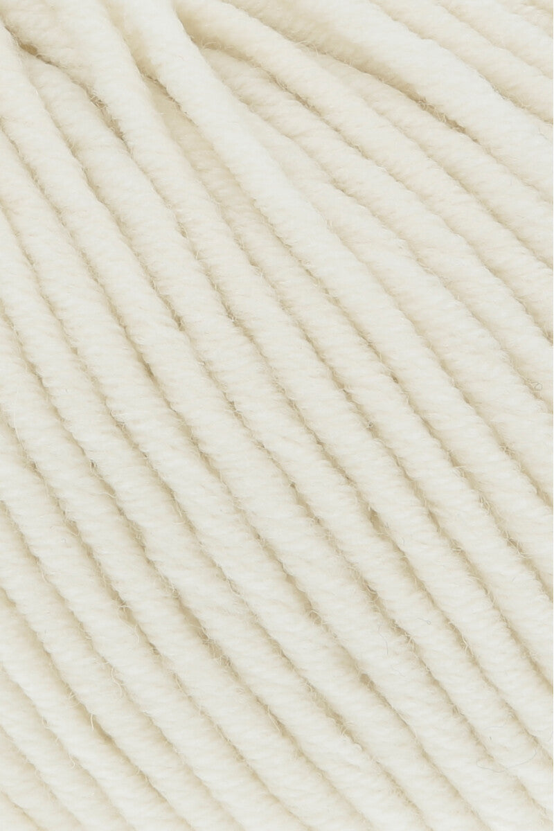 Lang Yarns Merino 70 – 50g / 70m – Offwhite (0094) – detail
