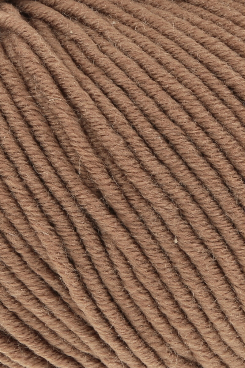 Lang Yarns Merino 70 – 50g / 70m – Brown (0195) – detail