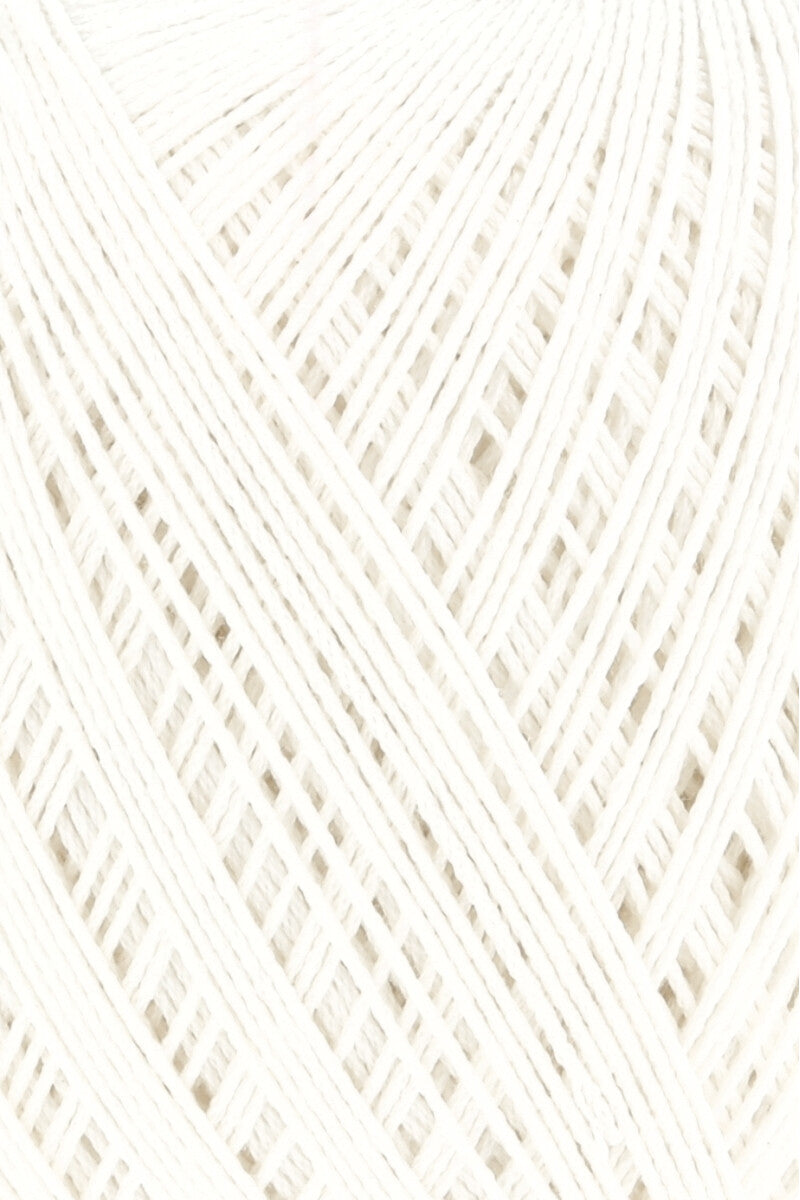 Lang Yarns Extra Ecru yarn, Egg White, colour 0008, alternate product photograph