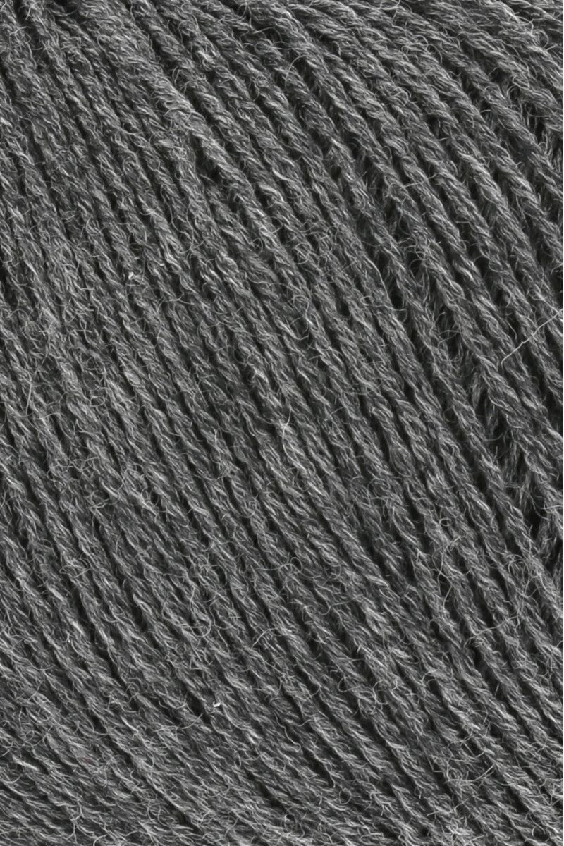 Lang Yarns Merino 400 Lace – 25g / 200m – Dark Grey Mélange (0005) – detail