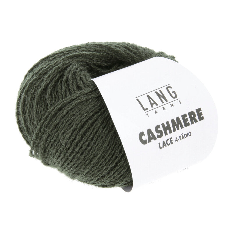 Lang Yarns Cashmere Lace – 25g / 165m – Dark Green (0118)