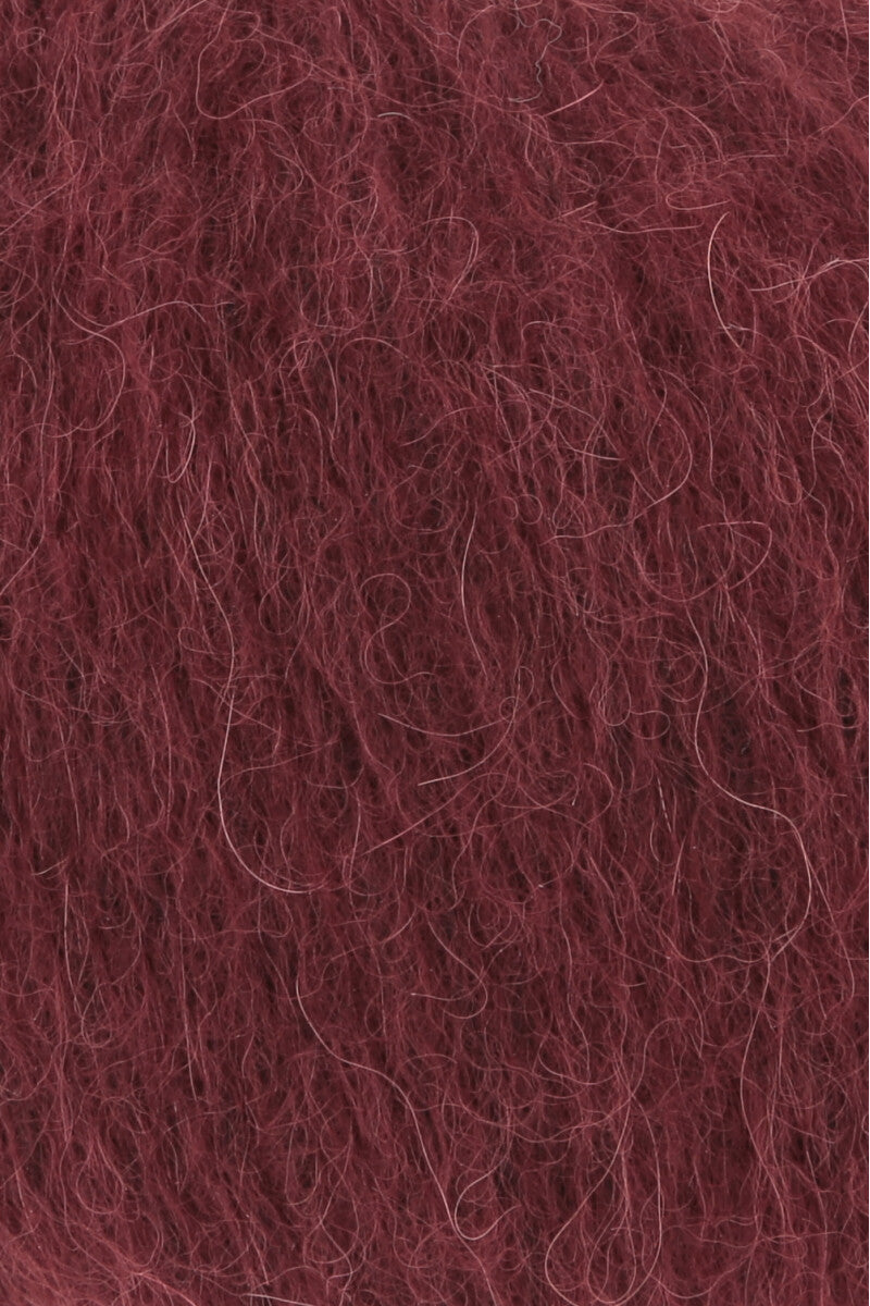 Lang Yarns Malou Light – 50g / 190m – Red (0061) – detail