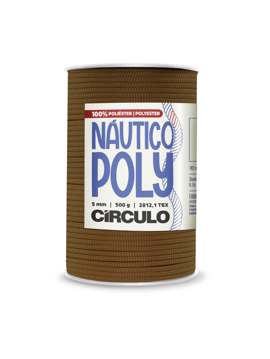 Circulo Fio Náutico Poly 5 mm – Premium Cord Yarn for Bags & Macramé - Leo Hobby