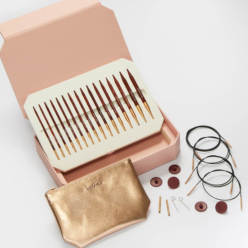 KnitPro Symfonie Rose Deluxe Interchangeable Needle Set