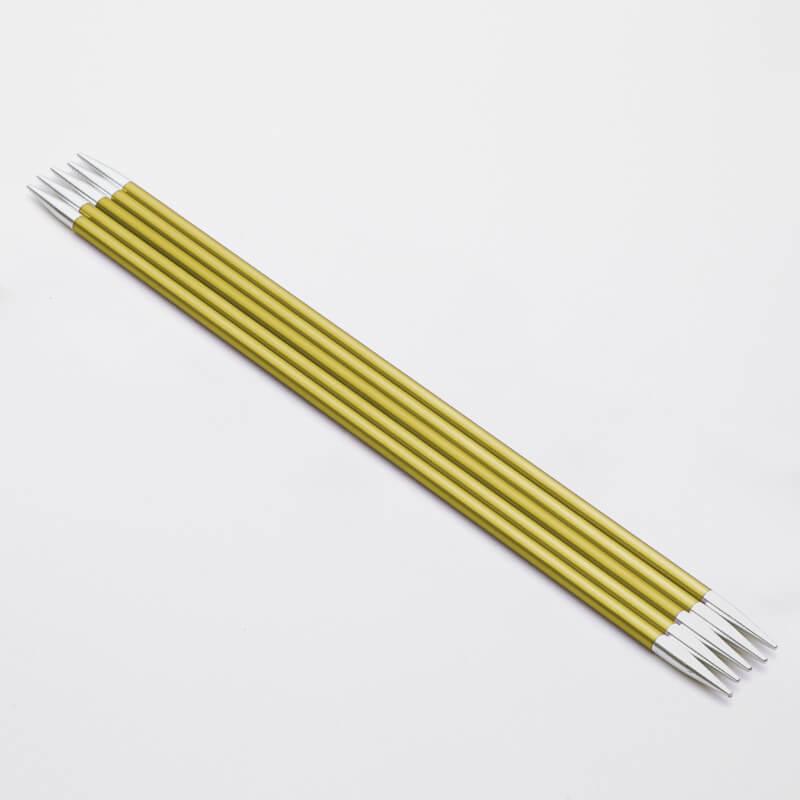 Zing Double Points by KnitPro – smooth aluminium for effortless knitting.