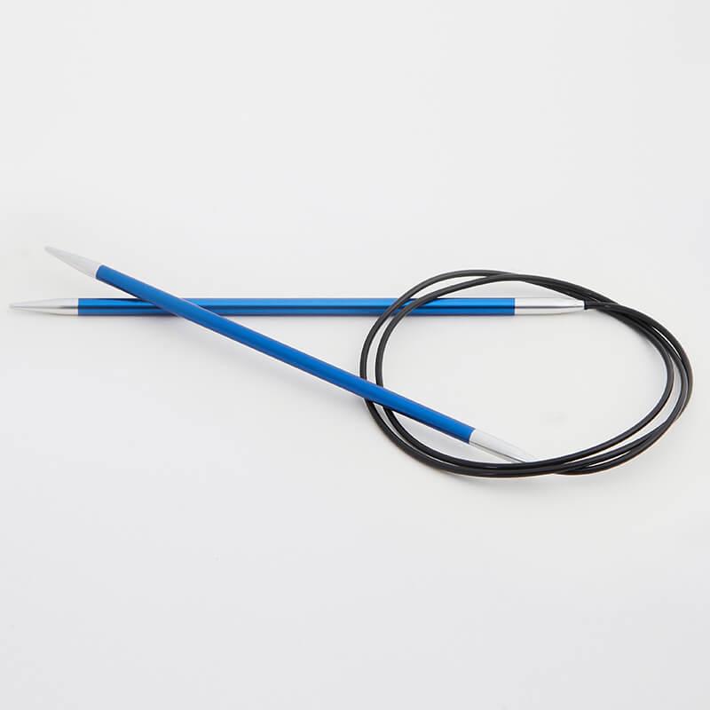 Fixed Circular Needles by KnitPro Zing, length options for diverse knitting