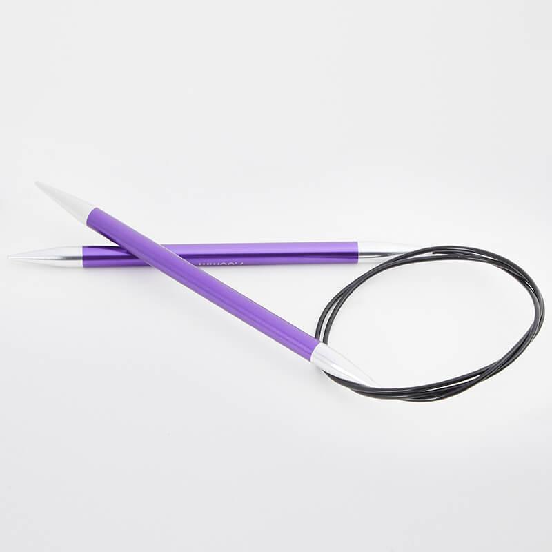 Fixed Circular Needles with Zing finish, available in different lengths