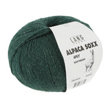 Lang Yarns Alpaca Soxx 4-ply Yarn, 390m / 100g – Bottle Green Mélange (0018)