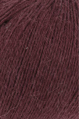 Lang Yarns Alpaca Soxx 4-ply Yarn, 390m / 100g – Rosewood Dark (0187), yarn texture