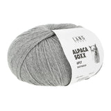 Lang Yarns Alpaca Soxx 6-ply Yarn, 390m / 150g – Light Grey Mélange (0003)