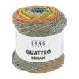 Lang Yarns Quattro Dégradé – 100g / 240m – Nougat/Yellow/Olive (0003)