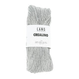 Lang Yarns Crealino – 50g / 165m – Light Grey Mélange (0003)