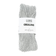 Lang Yarns Crealino – 50g / 165m – Light Grey Mélange (0003)