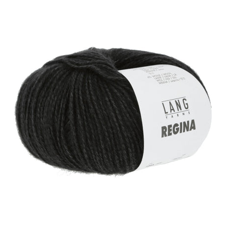Lang Yarns Regina – 50g / 175m – Black (0004)