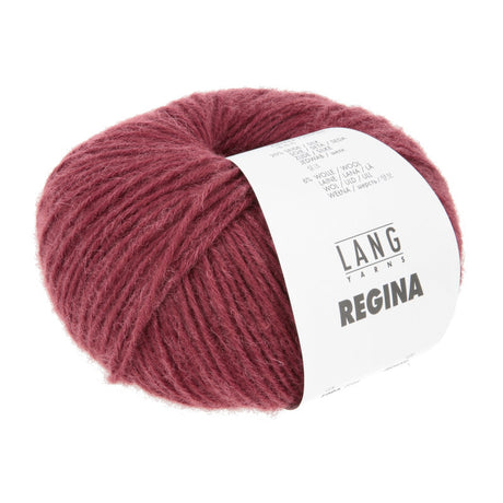 Lang Yarns Regina – 50g / 175m – Light Bordeux (0164) – B view