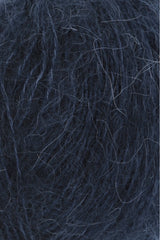 Lang Yarns Zen – 25g / 200m – Navy (0025) – detail
