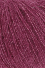 Lang Yarns Zen – 25g / 200m – Plum (0048) – detail