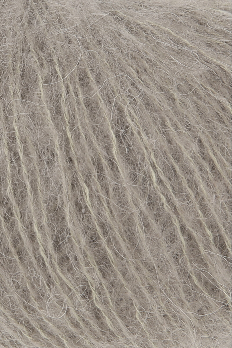 Lang Yarns Zen – 25g / 200m – Grey Brown (0126) – detail