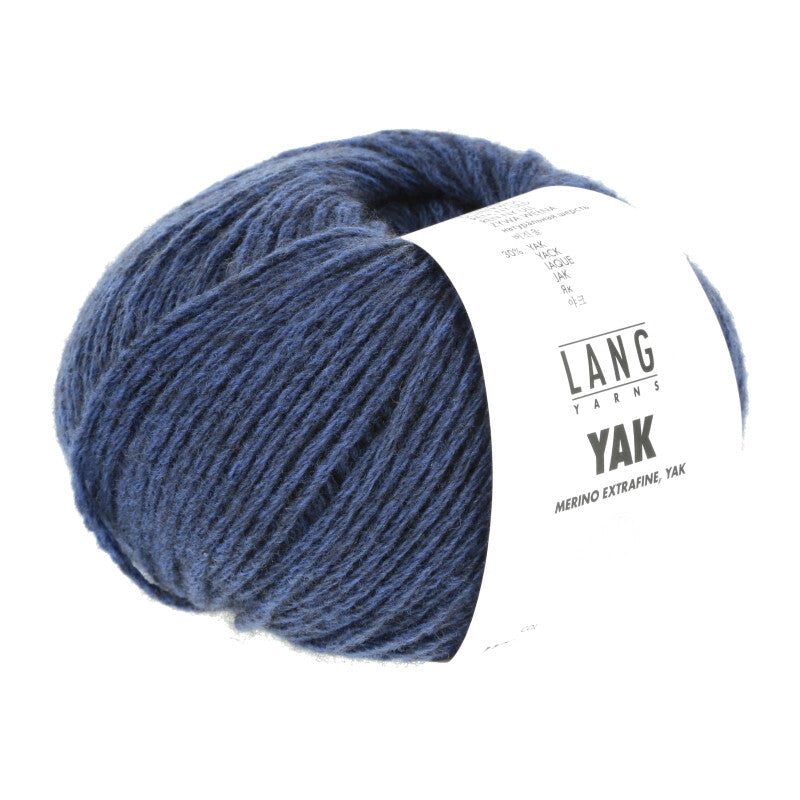 Lang Yarns Yak – 50g / 120m – Blue (0006)