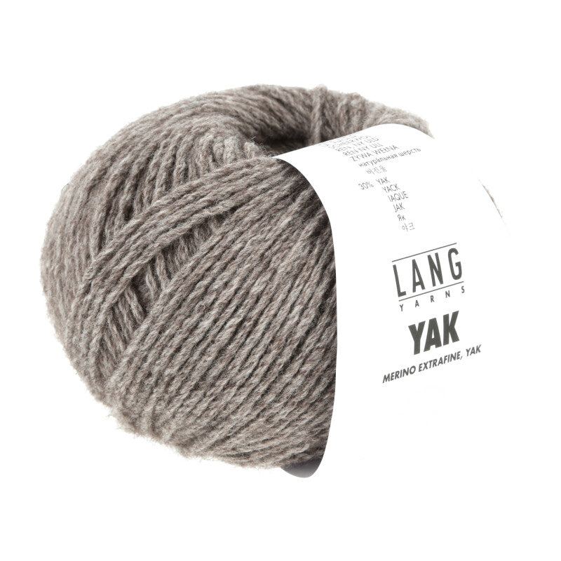 Lang Yarns Yak – 50g / 120m – Beige Mélange (0026)