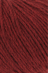 Lang Yarns Yak – 50g / 120m – Dark Red Mélange (0061) – detail