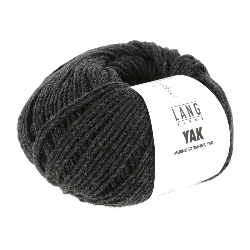 Lang Yarns Yak – 50g / 120m – Anthracite (0070)